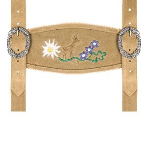 Los Mejores Pantalones Cortos de Cuero Tradicionales Bávaros con Estilo, Traje de Oktoberfest para Hombre, Pantalones Cortos Bávaros Bordados con Estampado Animal - Product Image 5