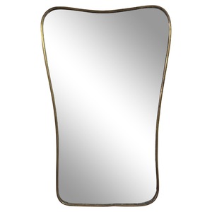 Wholesale Customizable Traditional Metal Framed <b>Wall</b> Mirror With <b>Decorative</b> <b>Leaf</b> Pattern Design - Product Image 2