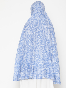 Women Muslim Fashion Traditional Scarves Shawls <b>Hijabs</b> Button Front Printed 100% <b>Viscose</b> Rayon Lightweight Breathable Daily Wear - Product Image 5