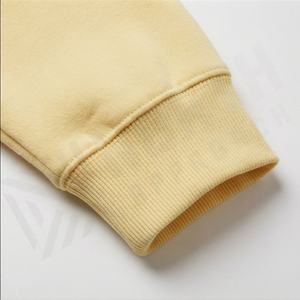 Pulls à capuche de luxe personnalisés de haute qualité pour hommes, en coton mélangé lourd peigné, coupe décontractée, pour l'hiver – Vente en gros - Product Image 6