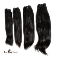 100% Top prix de gros vietnamien Remy cheveux qualité longue durée os droit noir brut naturel vierge Extensions de cheveux humains