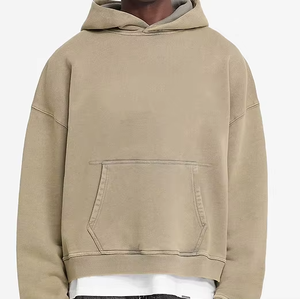 Sudadera con Capucha y Cuello Redondo de Forro Polar Lavado Bordado para Mujer, Tallas Grandes, Invierno/Otoño/Primavera, OEM - Product Image 5