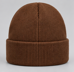 Wholesale Plain Black Beanie <b>Hat</b> Custom Embroidery Logo Private Label Knitted Acrylic Wool <b>Thermal</b> Winter Skull Cap for Adults - Product Image 1