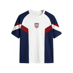 เสื้อฟุตบอลบราซิลสำหรับผู้ชาย พิมพ์ลายตัวอักษร เสื้อยืดคอกลมแขนสั้น - Product Image 1