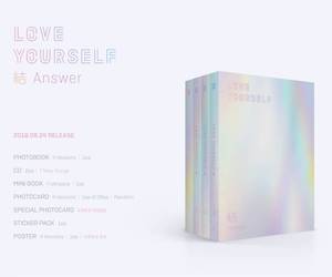 BTS LOVE YOURSELF [ Réponse ] Version K-Pop CD Plastique & Papier Langue Coréenne Tous Âges - Product Image 2