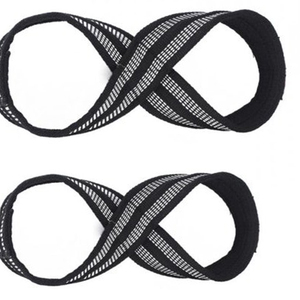 Double Stitched Heavy Duty Lifting Straps for Professional Weightlifters Custom Color Neoprene Powerlifting Straps - Product Image 6