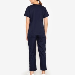 Wholesale Ryan Fabric <b>Nursing</b> <b>Scrubs</b> Sets Short Sleeves Low Price Medical Uniforms for - Product Image 4