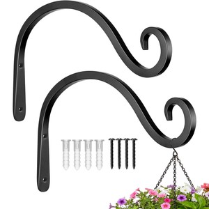 Metal Hanging Plant Bracket <b>Hook</b> - Wholesale <b>Garden</b> Wall Mount Hardware - Product Image 1