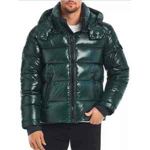 Chaqueta Acolchada de Alta Calidad con Logotipo Personalizado para Hombre, Estilo Urbano, 100% Nailon, Capucha Ajustable - Product Image 6