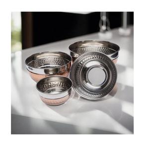 Cuenco de metal para chocolate para decoración moderna de comedor, exhibición en fiestas de boda y arreglos de centros de mesa lujosos - Product Image 3