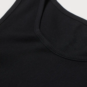 Wholesale Custom Cotton Solid <b>Stringer</b> Gym <b>Vest</b> Fitness Singlet Workout Muscle Bodybuilding <b>Men's</b> Tank Top with Button Diamonds - Product Image 5