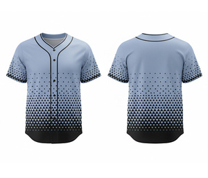 เสื้อเบสบอลแบบสั่งทำพิเศษ – เสื้อเจอร์ซีย์พิมพ์ลายเต็มตัวแบบซับลิเมชั่น |   ชุดเบสบอลทีมพร้อมโลโก้และหมายเลขแบบกำหนดเอง |   ฐานผ้าโพลีเอสเตอร์ที่ระบายอากาศได้ดี - Product Image 6