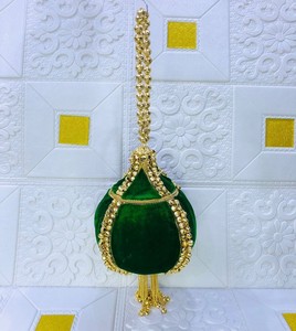 Handmade Beaded Evening Party <b>Clutch</b> Satin Lining Flap Closure Shoulder Strap 1-1.9L Capacity-Fashionable <b>Wedding</b> Promotion Gift - Product Image 2