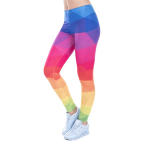 Leggings de Cintura Alta con Estampado Artístico para Mujer 2026, Pantalones hasta el Tobillo Suaves, Elásticos, Transpirables y de Secado Rápido, Oferta de Verano - Product Image 1