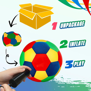 Balón de Fútbol Sala Clásico Personalizado con Logotipo de Calidad, Acolchado Suave, Tamaño Personalizado para un Juego Seguro y Divertido Hecho de PU duradero de alta calidad - Product Image 5