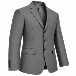 Blazer Homme de Luxe en Gros – Veste de Costume d'Affaires Moderne Coupe Slim – Blazer Formel Couleur Unie Personnalisé pour Homme - Product Image 3