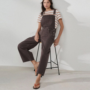 Salopettes en jean pour femmes, nouvelle tendance, salopettes à bretelles, vêtements décontractés, coton de haute qualité, taille personnalisée, vente en gros - Product Image 3