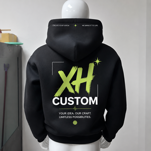 Fabricant de sweats à capuche personnalisés OEM ODM, sweats à capuche surdimensionnés lourds 300GSM-500GSM, logo personnalisé, streetwear, usine de sweats à capuche - Product Image 1