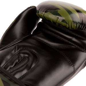 Gants de boxe professionnels en cuir PU 8oz 12oz avec logo personnalisé, équipement de frappe lourd pour l'entraînement en extérieur, impression personnalisée pour le combat - Product Image 4