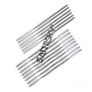 Juego de 14 espátulas de cemento Dental, instrumentos médicos quirúrgicos dentales para mezclar cemento de un solo extremo + doble - Product Image 1