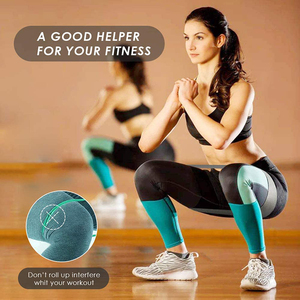 Bande de Résistance en Tissu Polyester pour Fitness, Entraînement et Exercices de Renforcement des Fessiers, Bande Circulaire de Résistance pour Étirements - Product Image 6