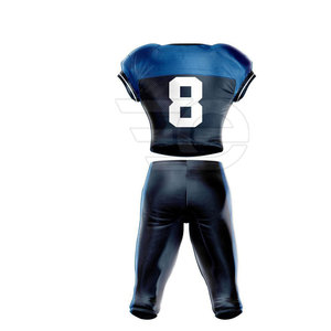 Uniforme de football américain professionnel à manches courtes pour joueur d'équipe, léger, pour l'entraînement et la performance, pour hommes - Product Image 2