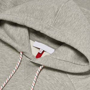 Sudadera con capucha y cremallera de felpa francesa de 500 g/m² de peso pesado, estilo vintage, con parche bordado y lavado ácido, venta al por mayor del fabricante. - Product Image 2