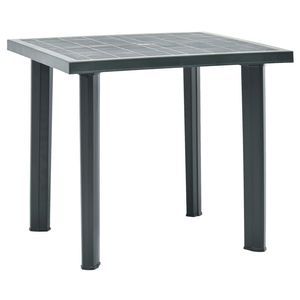 Medium Lightweight Green <b>Plastic</b> Outdoor <b>Table</b> for Gardening - Product Image 2