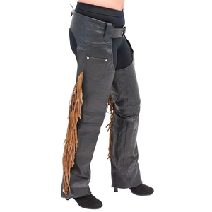 Polainas de Cuero Genuino para Montar a Caballo de la Mejor Calidad, Transpirables, Cómodas, Talla Grande, Cierre de Cremallera, Precio al por Mayor - Product Image 2