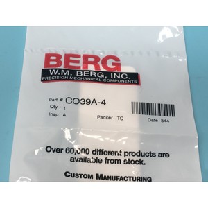 2 Semitool 96005 COUPLING, BERG P/N-C039A-4, 160443 - อุปกรณ์และชิ้นส่วนเซมิคอนดักเตอร์ระดับโลกที่เชื่อถือได้จาก Trusted Global Legacy - Product Image 4