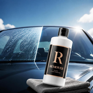 view ok rotus r <b>Car</b> Glass Oil Film Remover Paste, High-Efficiency Auto Windshield Deep Cleaning Cream with Sponge - Product Image 1