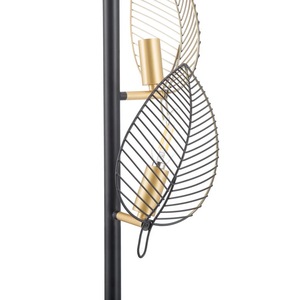 Lampe sur pied en bois de style scandinave avec une lumière douce pour une ambiance relaxante - Product Image 3