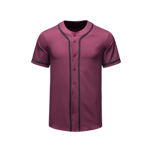 Proveedor de Camisetas de Béisbol Transpirables para Entrenamiento, Fabricante de Camisetas de Béisbol con Diseño Personalizado para Equipos - Product Image 1