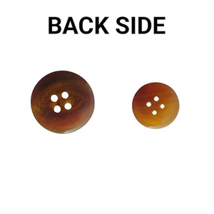 Boutons en corne véritable faits à la main de qualité supérieure, écologiques, avec des trous de forme ronde, pour cadeaux d'affaires - Product Image 5