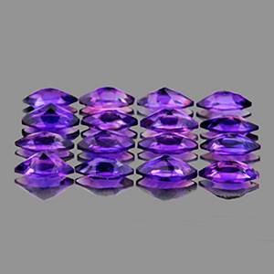 Ametyste violette naturelle, taille marquise facettée, clarté VVS impeccable, certifiée GIA IGI, pierre précieuse en vrac de haute qualité pour bijoux - Product Image 4