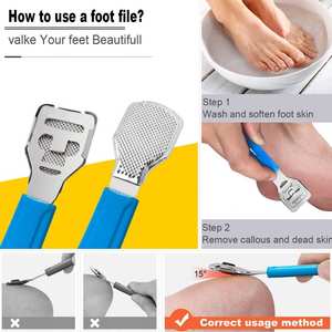 Removedor de Callosidades de Doble Velocidad Personalizado - Calidad Duradera Grado A+ Diseño Compacto para Sesiones Rápidas de Pedicura y Uso Doméstico - Product Image 5