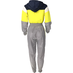 Conjunto Deportivo Unisex HAMIO SPORTS, Sudadera con Cierre y Pantalones Anchos, Elásticos en Cuatro Direcciones, Cintura Elástica, Bolsillos Laterales - Product Image 2