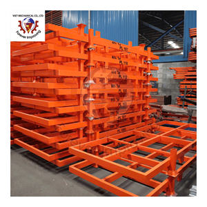 Foldable Stackable Steel Pallet for Warehouse Storage Supporting Space Saving and Efficient <b>Material</b> <b>Handling</b> - Product Image 3
