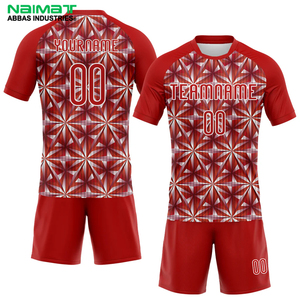 Tenue d'équipe de volley-ball pour hommes, uniforme professionnel, maillot respirant sublimé géométrique et ensemble de shorts de sport - Product Image 1