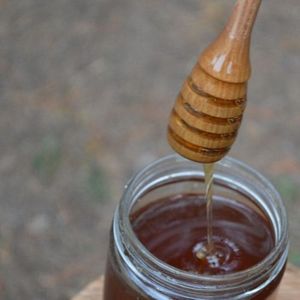 Custom Laser Engraved Wooden Honey Dipper For Honey Gift Set Wholesale Price Wooden Honey Dipper For <b>Small</b> Glass <b>Jar</b> Use - Product Image 3