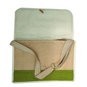 Stylish Corporate Jute <b>File</b> Organizer Bag for Business Documents - Product Image 3