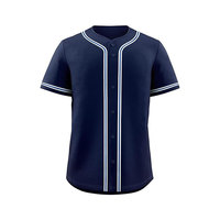 Maillot de baseball personnalisé avec logo pour hommes et femmes, uniforme de baseball boutonné, léger, respirant, chemise de sport athlétique