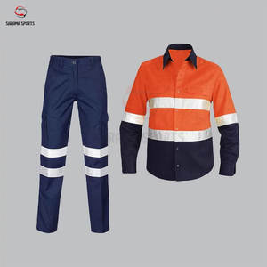 Combinaison de travail réfléchissante personnalisable avec logo pour hommes et femmes, manches longues, imperméable - Product Image 5