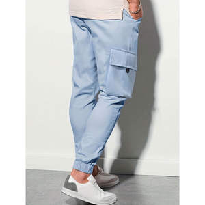 Pantalon de jogging slim pour homme, taille mi-haute, avec logo, design personnalisé de haute qualité, style sportif et streetwear tendance, vente en gros OEM - Product Image 3