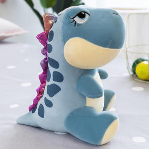 Peluche dinosaure en coton lavé super doux de 31 cm à 50 cm, design premium, cadeau de Noël, fabriqué au Vietnam - Product Image 3