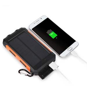 Batterie solaire portable étanche Jumbo 20 000 mAh, chargeur solaire portable - Product Image 1