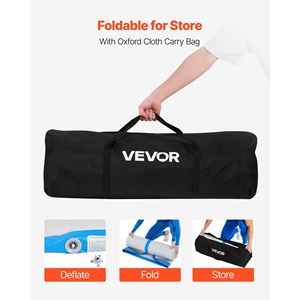 Colchoneta Inflable de PVC para Lucha Libre de 10x5 pies, Gruesa, Plegable, para Interiores y Exteriores, Gimnasio en Casa, Ejercicio, Protección para Artes Marciales - Product Image 5