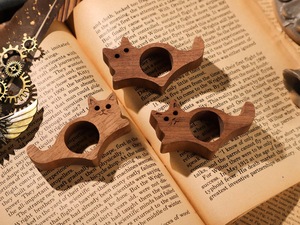 Finger <b>Ring</b> Reader Support Book Finger Holder Wooden - Product Image 3