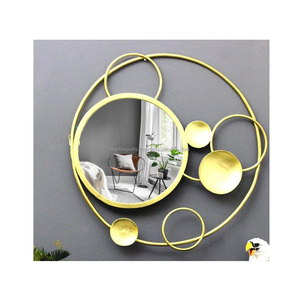 Florero de metal geométrico moderno florero metálico ornamental artístico elegante para la exhibición del comedor del hogar - Product Image 3