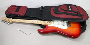 Guitarra Eléctrica Fenddeers Stratocaster Estándar 2013 HSS Plus Top Aged Cherry Burst, la Mejor Calidad, Transpirable, Hecha en Filipinas - Product Image 6